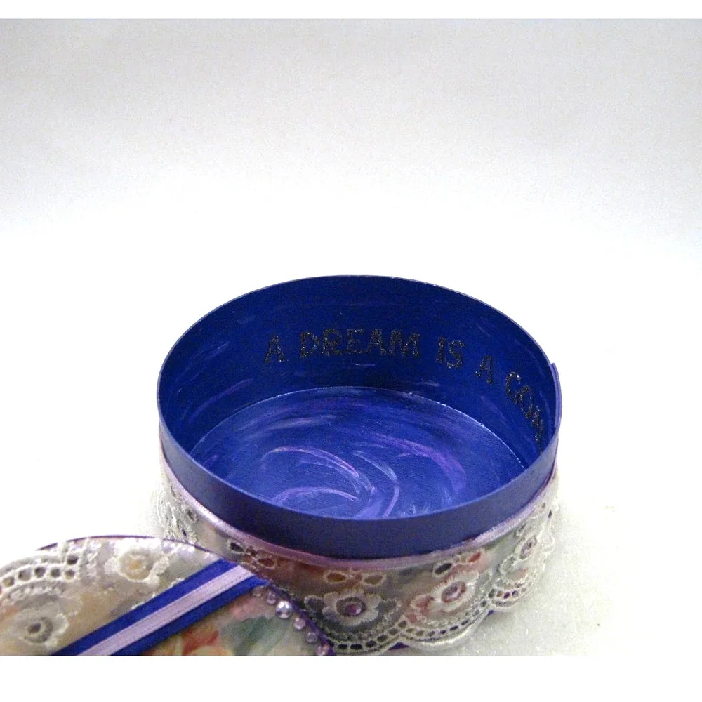 Handcrafted Keepsake Jewelry Trinket Prayer Box for Mementos Photos Desk Items - Picture 7 of 9